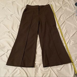 Gianni Bini Women’s Sz 4 Plaid Wide Leg Dress Pant